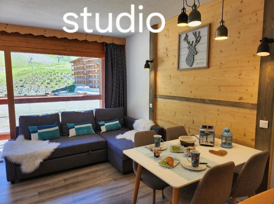 Arc 2000 - Appartement Ou Studio Avec Balcon Et Vue Les Arcs  Exterior foto